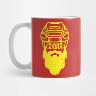 Beard League - Playoff Hockey (yellow version) Mug